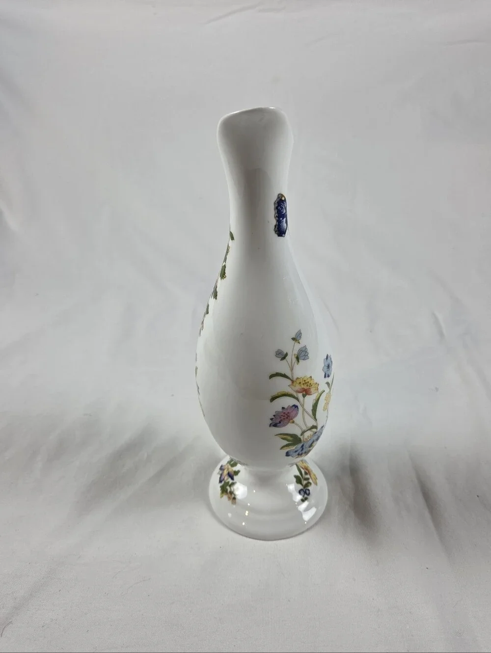Aynsley Cottage Garden Floral Bone China Vase 9